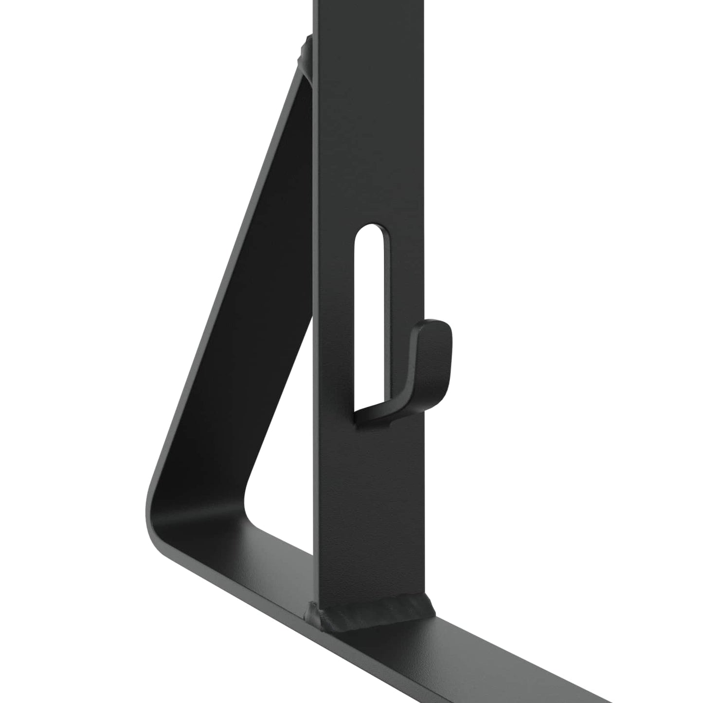 Snebeskyttelse Støtte 2 pcs Sort 29,5 x 3 x 34,5 cm Stål