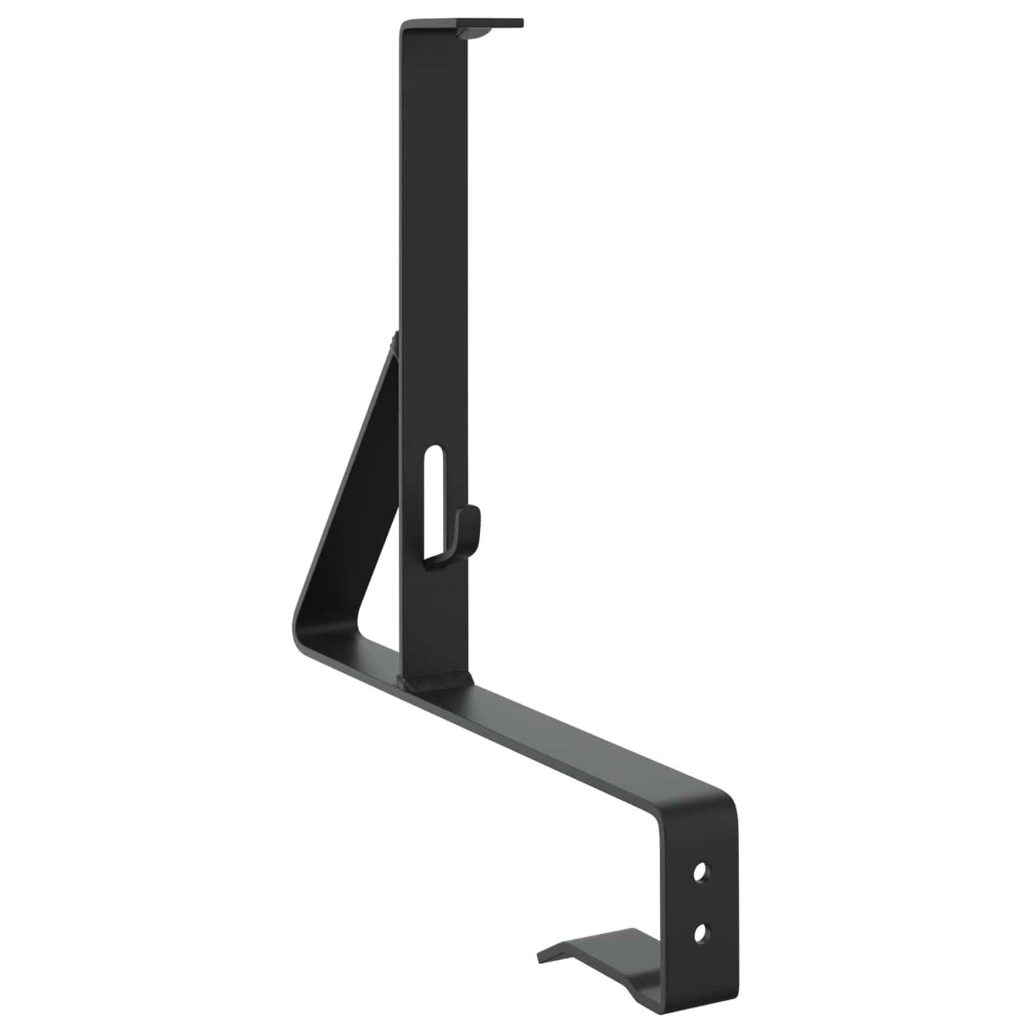 Snebeskyttelse Støtte 12 pcs Sort 29,5 x 3 x 34,5 cm Stål