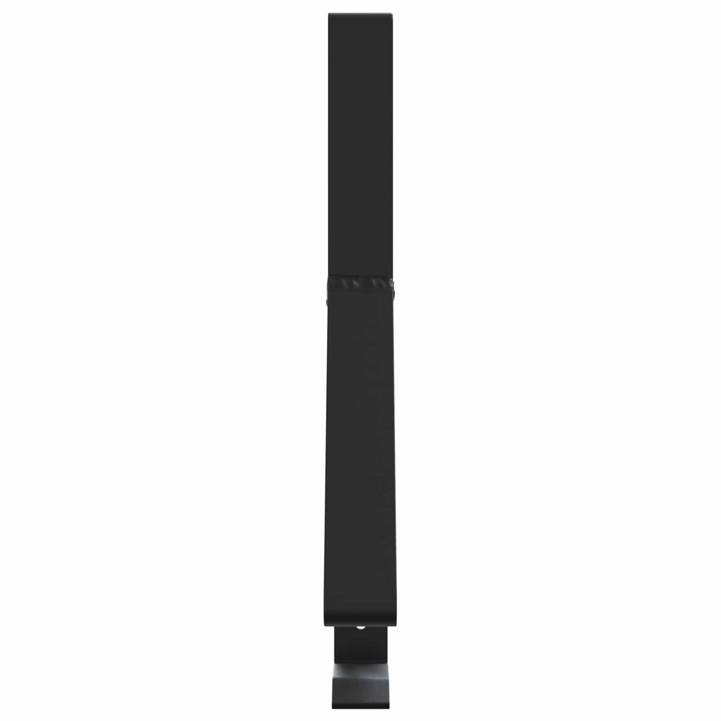 Snebeskyttelse Støtte 12 pcs Sort 29,5 x 3 x 34,5 cm Stål