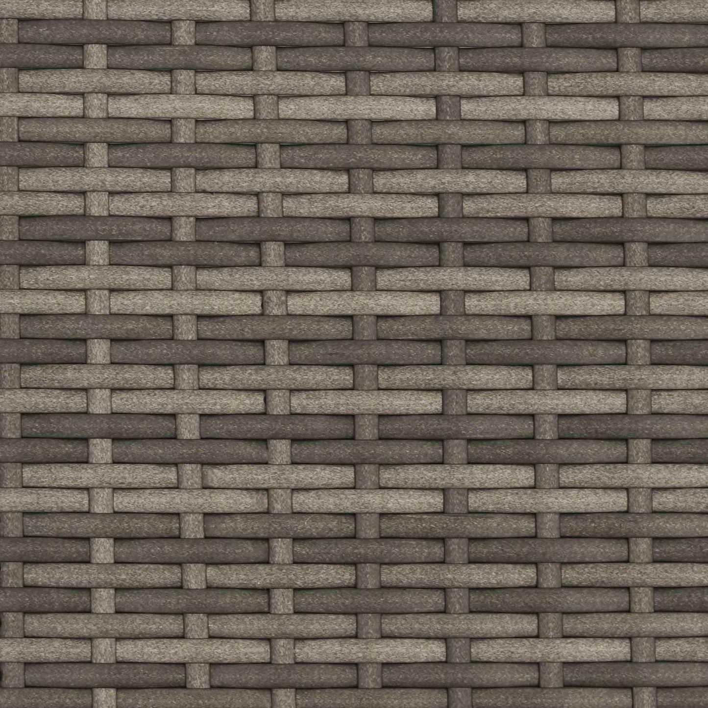 Have Fodstøtte med Pude 2 pcs Grå polyrattan