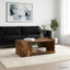 Sofabord Røget eg 90 x 50 x 33 cm Konstrueret træ