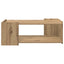 Sofabord Artisan-eg 90 x 50 x 33 cm Konstrueret træ