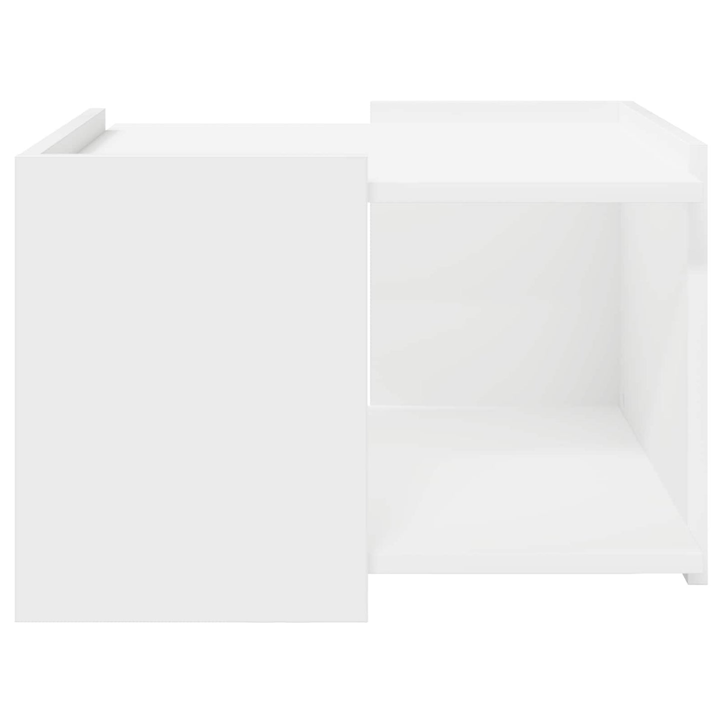 Sofabord Hvid 50,5 x 50 x 33 cm Konstrueret træ