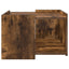 Sofabord Røget eg 50,5 x 50 x 33 cm Konstrueret træ