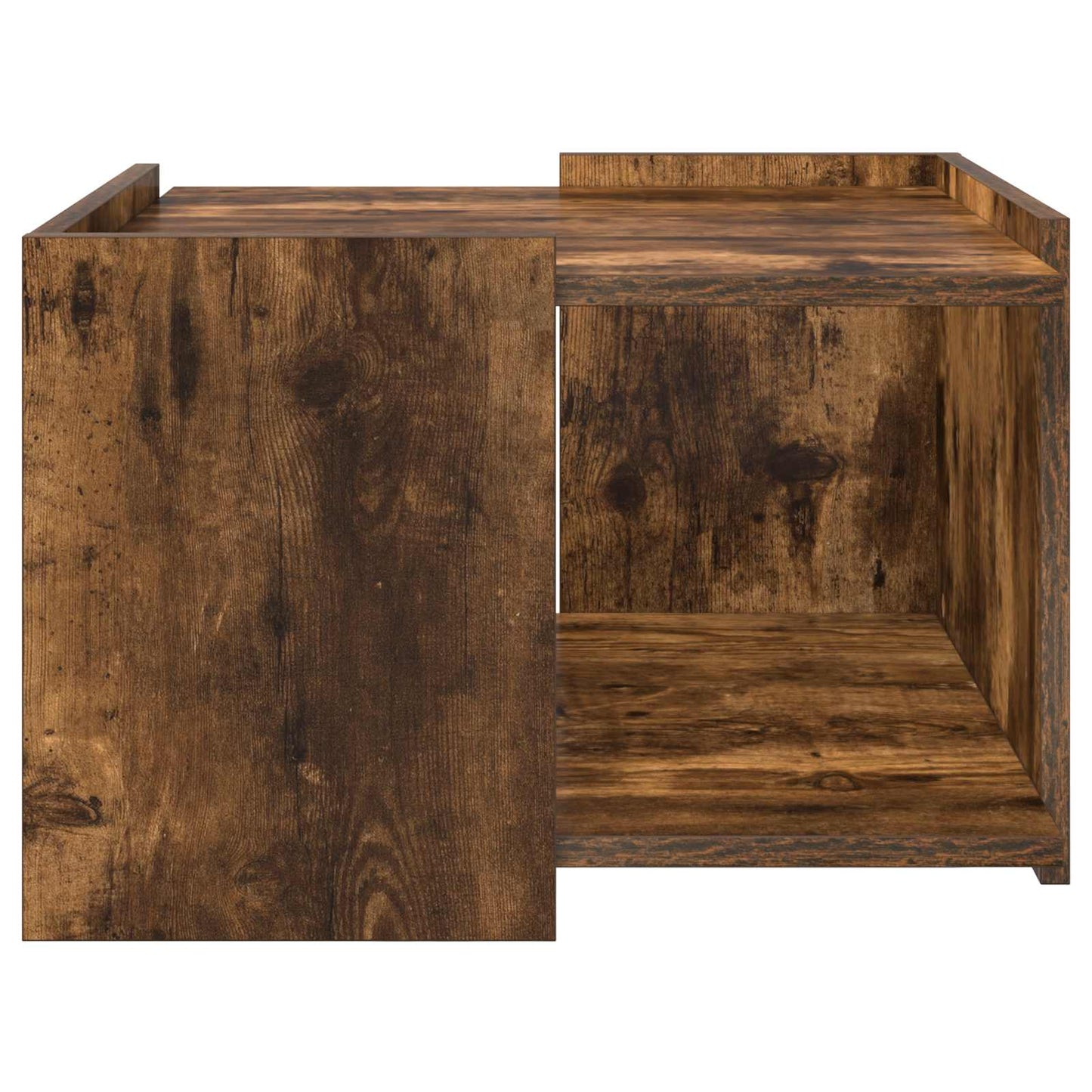 Sofabord Røget eg 50,5 x 50 x 33 cm Konstrueret træ