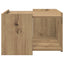 Sofabord Artisan-eg 50,5 x 50 x 33 cm Konstrueret træ