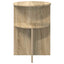 Sidebord Sonoma-eg Ø 39,5 x 55 cm Konstrueret træ