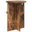 Sidebord med opbevaring Røget eg Ø 39,5 x 55 cm Konstrueret træ