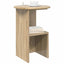 Sidebord Sonoma-eg Ø 39,5 x 55 cm Konstrueret træ