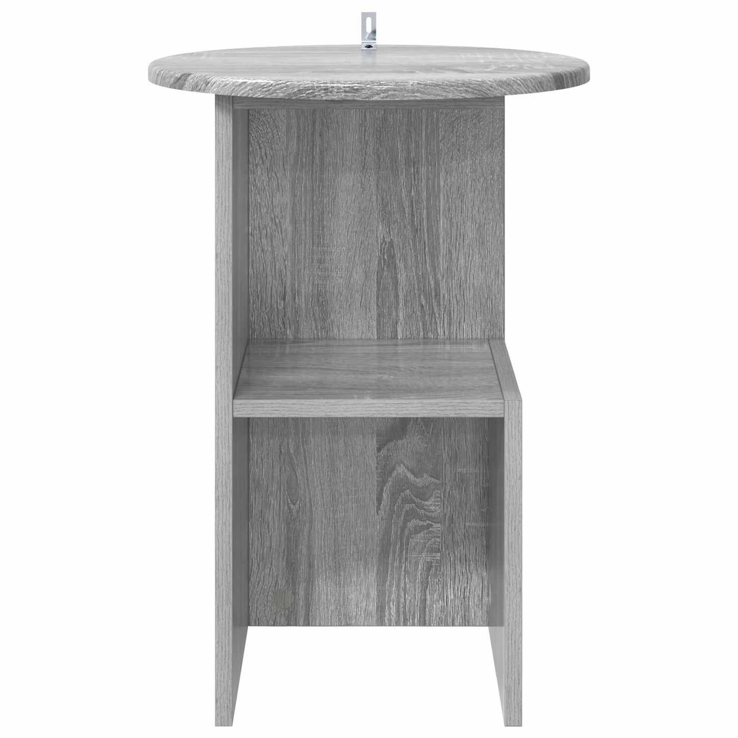 Sidebord Grå sonoma-eg Ø 39,5 x 55 cm Konstrueret træ