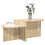 Sofabord Sonoma-eg 100 x 50 x 40 cm Konstrueret træ