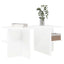 Sofabord Hvid 87 x 50 x 45 cm Konstrueret træ