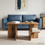 Sofabord Gammelt træ 87 x 50 x 45 cm Konstrueret træ