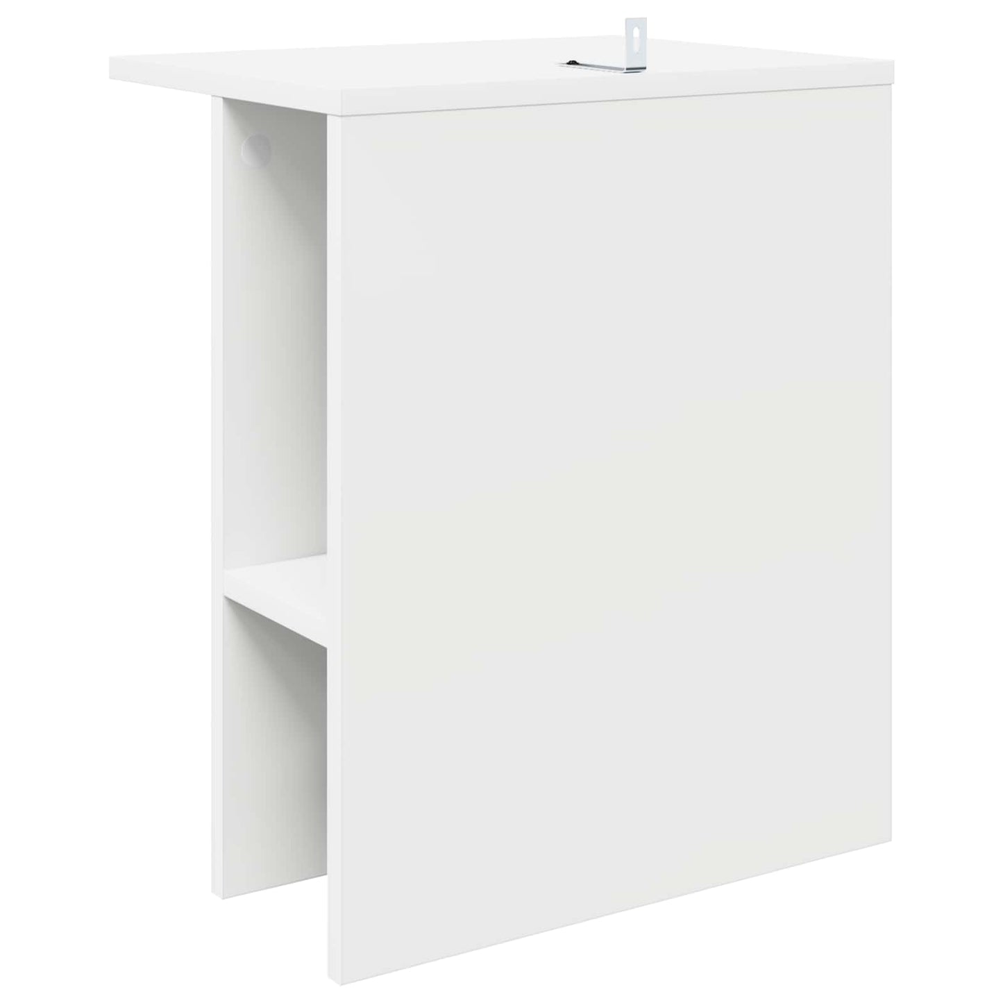 Sofabord 2 pcs Hvid 40 x 30 x 49 cm Konstrueret træ
