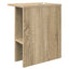 Sofabord Sonoma-eg 40 x 30 x 49 cm Konstrueret træ