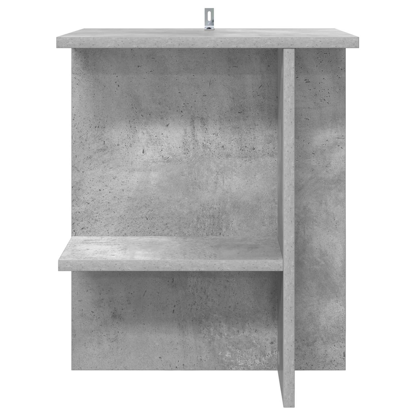 Sofabord 2 pcs Betongrå 40 x 30 x 49 cm Konstrueret træ