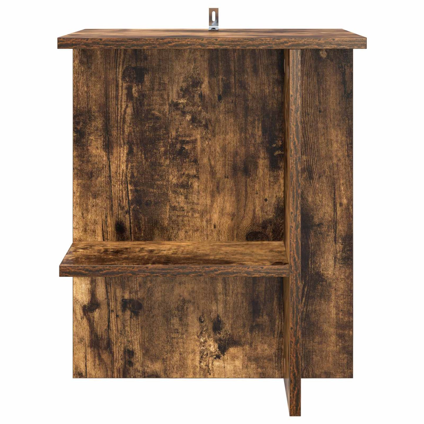 Sofabord 2 pcs Røget eg 40 x 30 x 49 cm Konstrueret træ