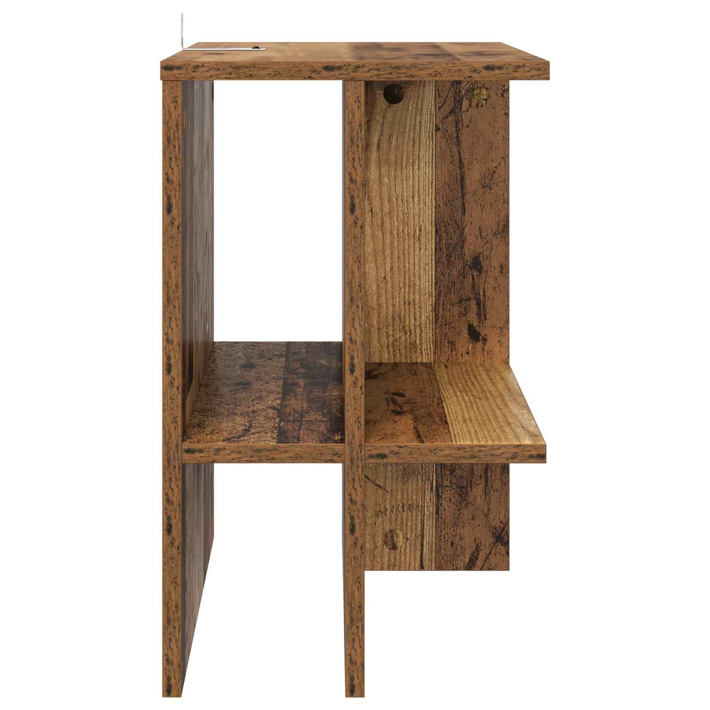 Sofabord 2 pcs Gammelt træ 40 x 30 x 49 cm Konstrueret træ