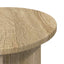 Sidebord 2 pcs Sonoma-eg Ø 39 x 38 cm Konstrueret træ