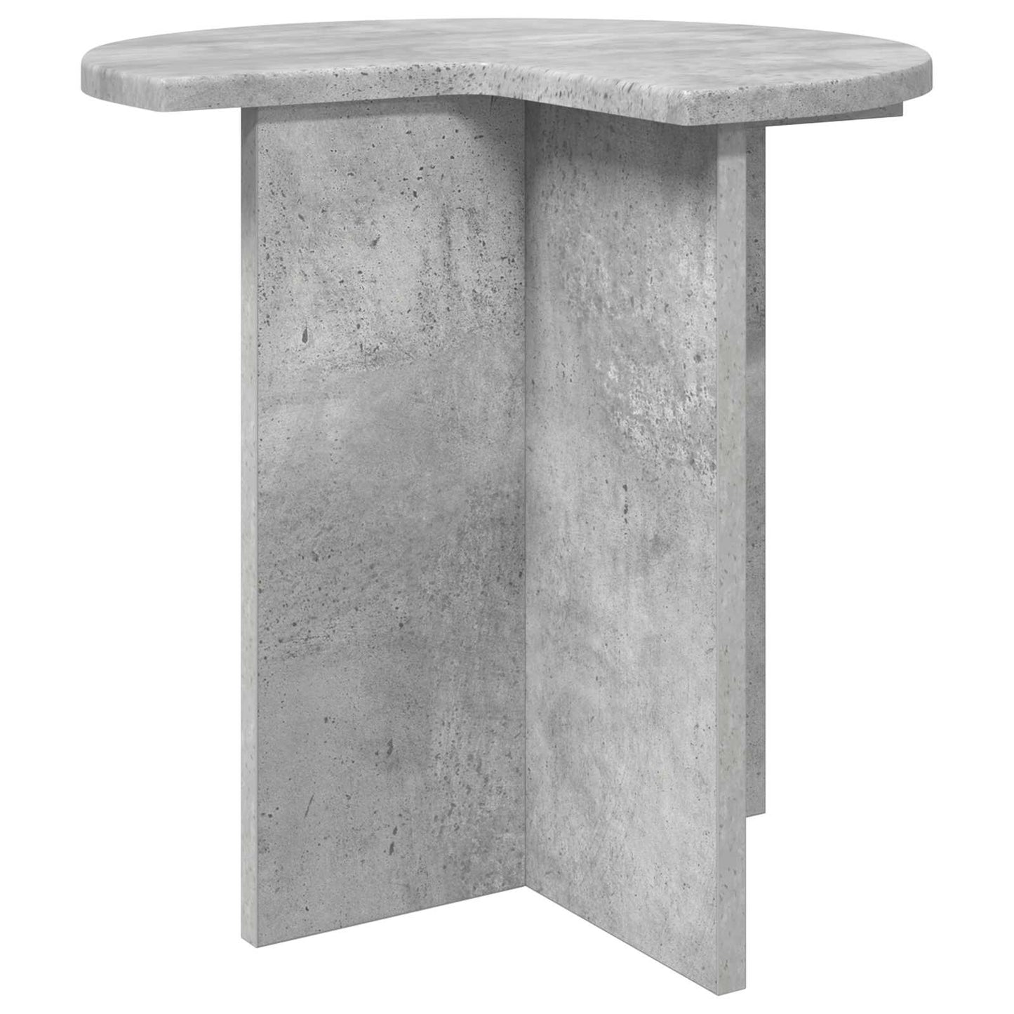 Sidebord 2 pcs Betongrå Ø 39 x 38 cm Konstrueret træ