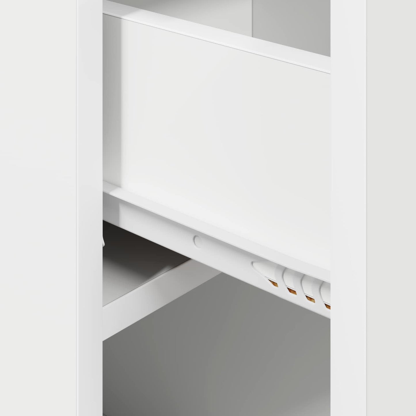 Sengeskab 2 pcs Hvid 29 x 31,5 x 49 cm Konstrueret træ