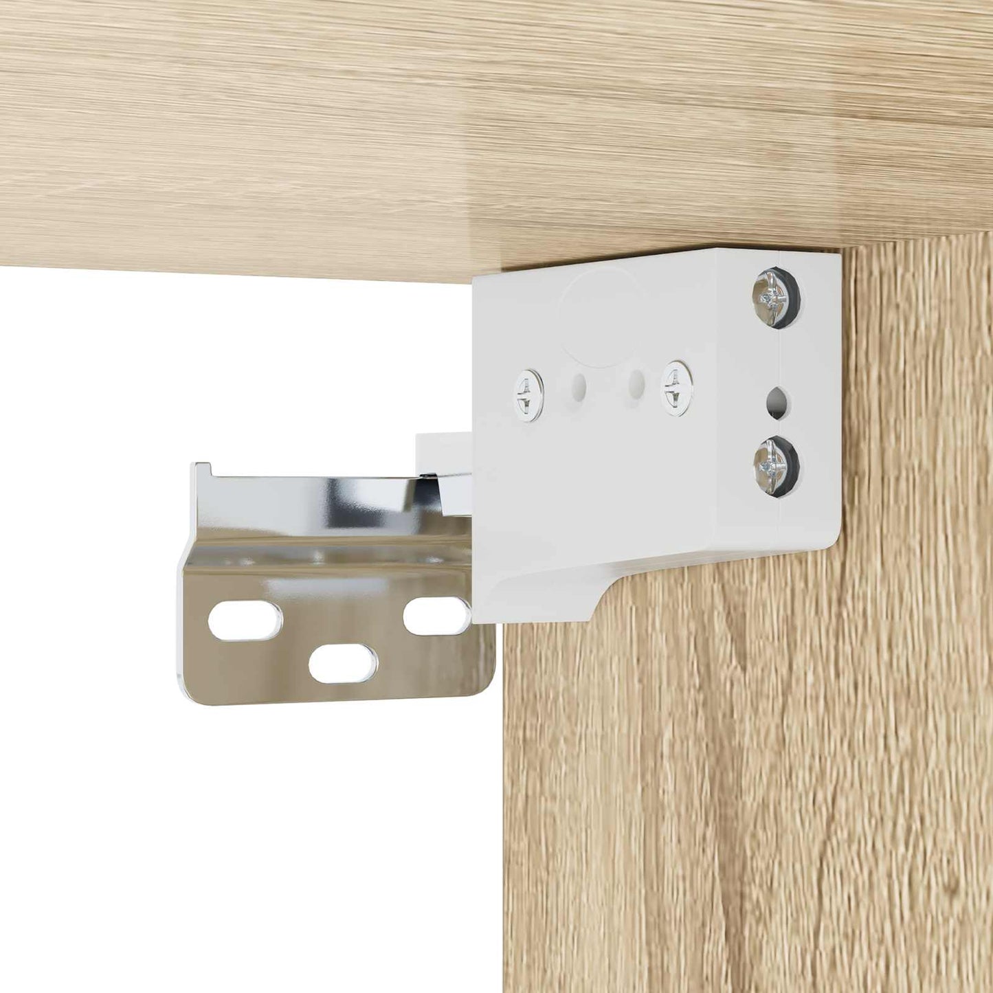 Sengeskab 2 pcs Sonoma-eg 29 x 31,5 x 49 cm Konstrueret træ