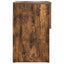 Sengeskab 2 pcs Røget eg 29 x 31,5 x 49 cm Konstrueret træ