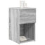 Sengeskab 2 pcs Grå sonoma-eg 29 x 31,5 x 49 cm Konstrueret træ