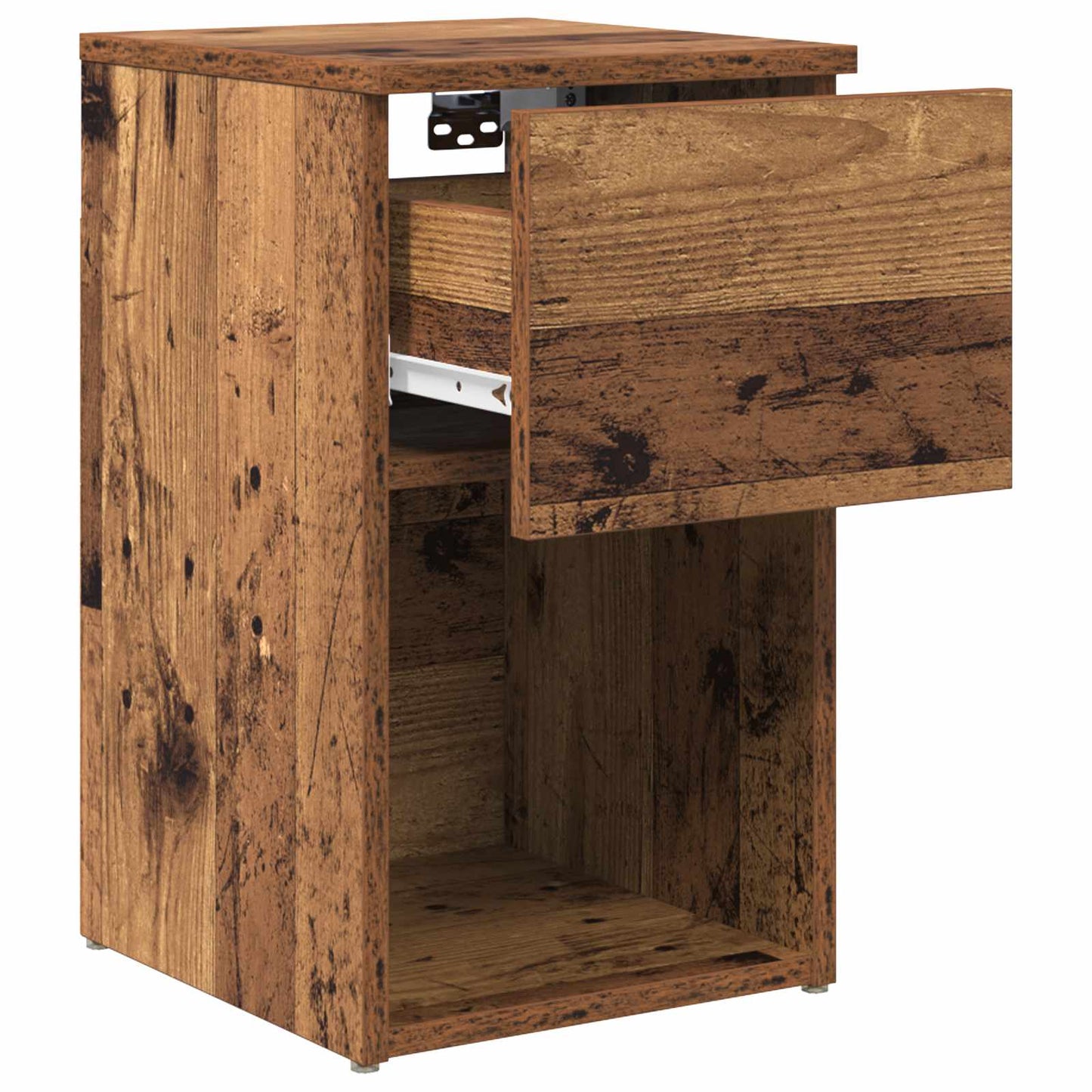 Sengeskab Gammelt træ 29 x 31,5 x 49 cm Konstrueret træ