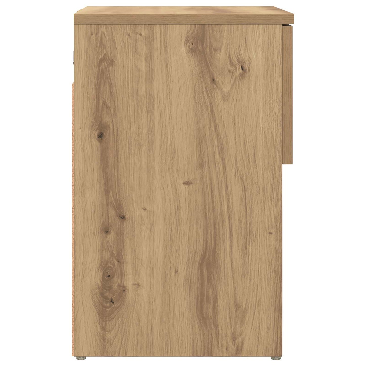 Sengeskab 2 pcs Artisan-eg 29 x 31,5 x 49 cm Konstrueret træ