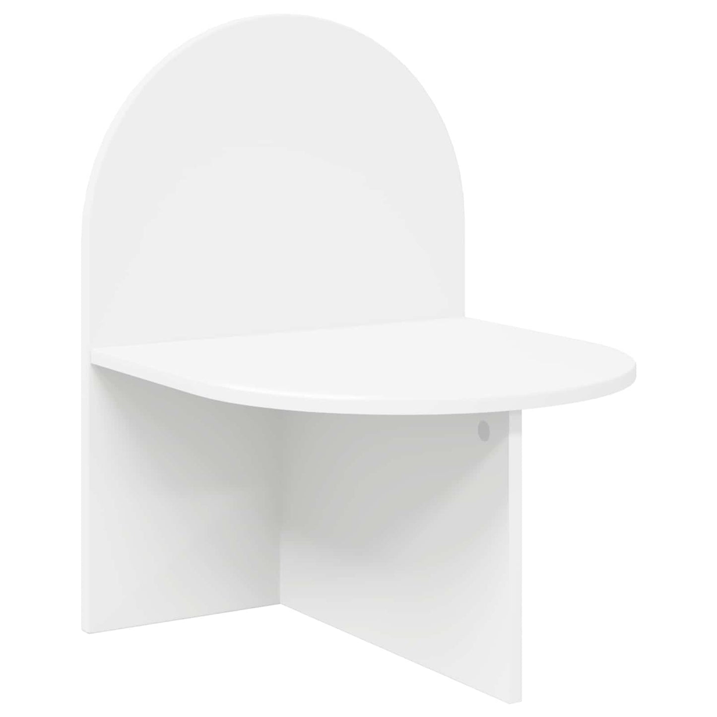 Sengebord 2 pcs Hvid 48 x 49 x 65 cm Konstrueret træ