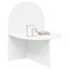 Sengebord 2 pcs Hvid 48 x 49 x 65 cm Konstrueret træ