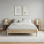 Sengebord 2 pcs Sonoma-eg 48 x 49 x 65 cm Konstrueret træ