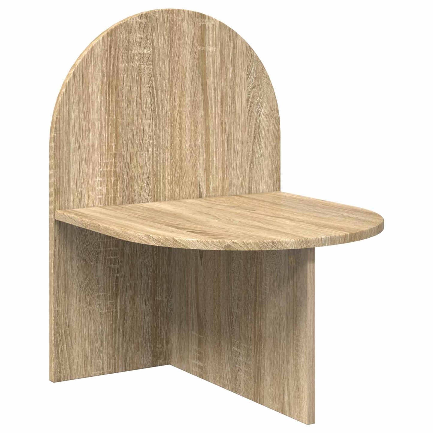 Sengebord 2 pcs Sonoma-eg 48 x 49 x 65 cm Konstrueret træ