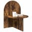Sengebord 2 pcs Røget eg 48 x 49 x 65 cm Konstrueret træ