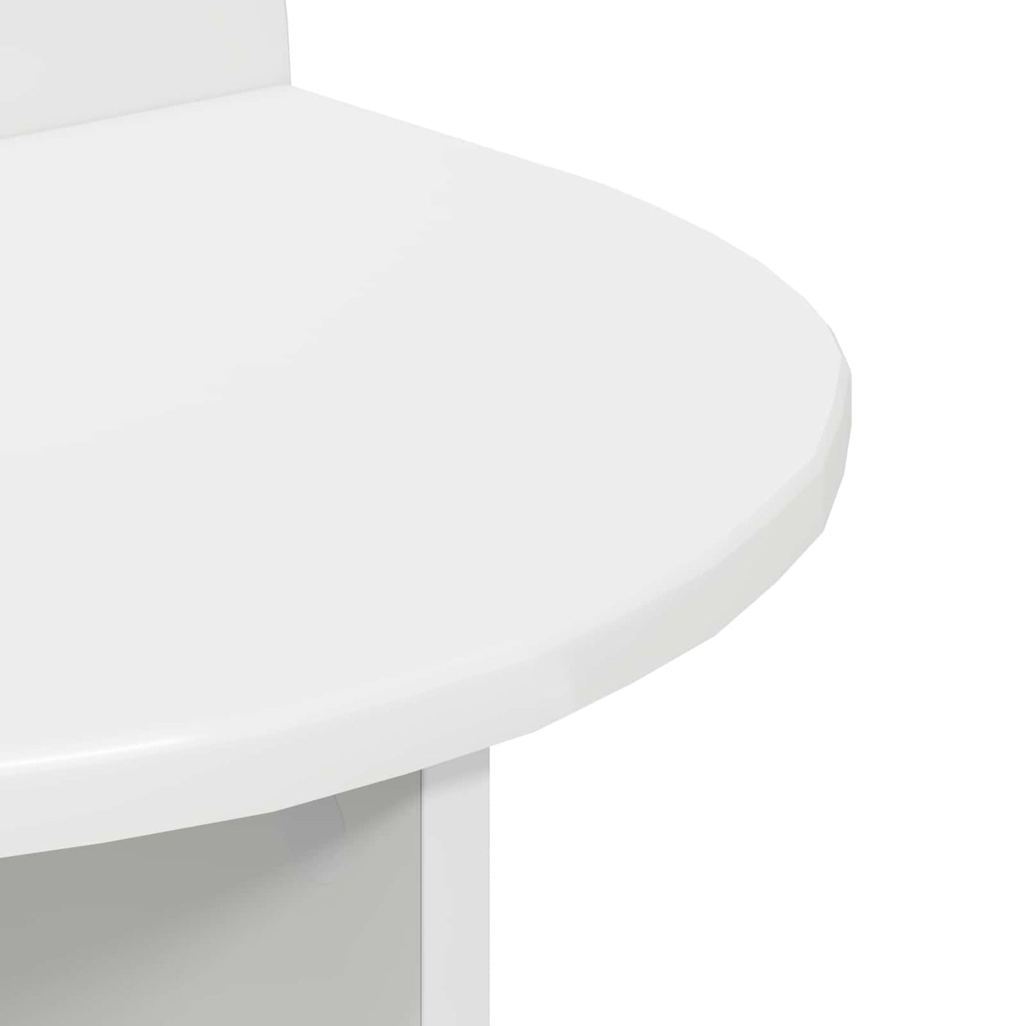 Sengebord 2 pcs Hvid 40 x 35,5 x 45,5 cm Konstrueret træ