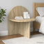 Sengebord 2 pcs Sonoma-eg 40 x 35,5 x 45,5 cm Konstrueret træ