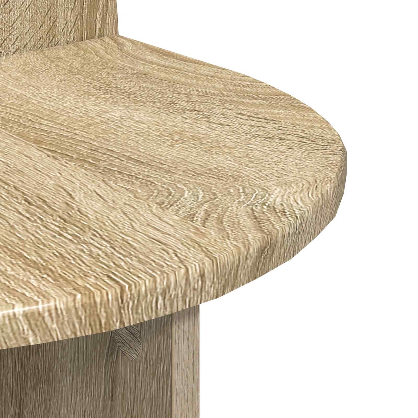 Sengebord 2 pcs Sonoma-eg 40 x 35,5 x 45,5 cm Konstrueret træ