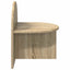 Sengebord 2 pcs Sonoma-eg 40 x 35,5 x 45,5 cm Konstrueret træ