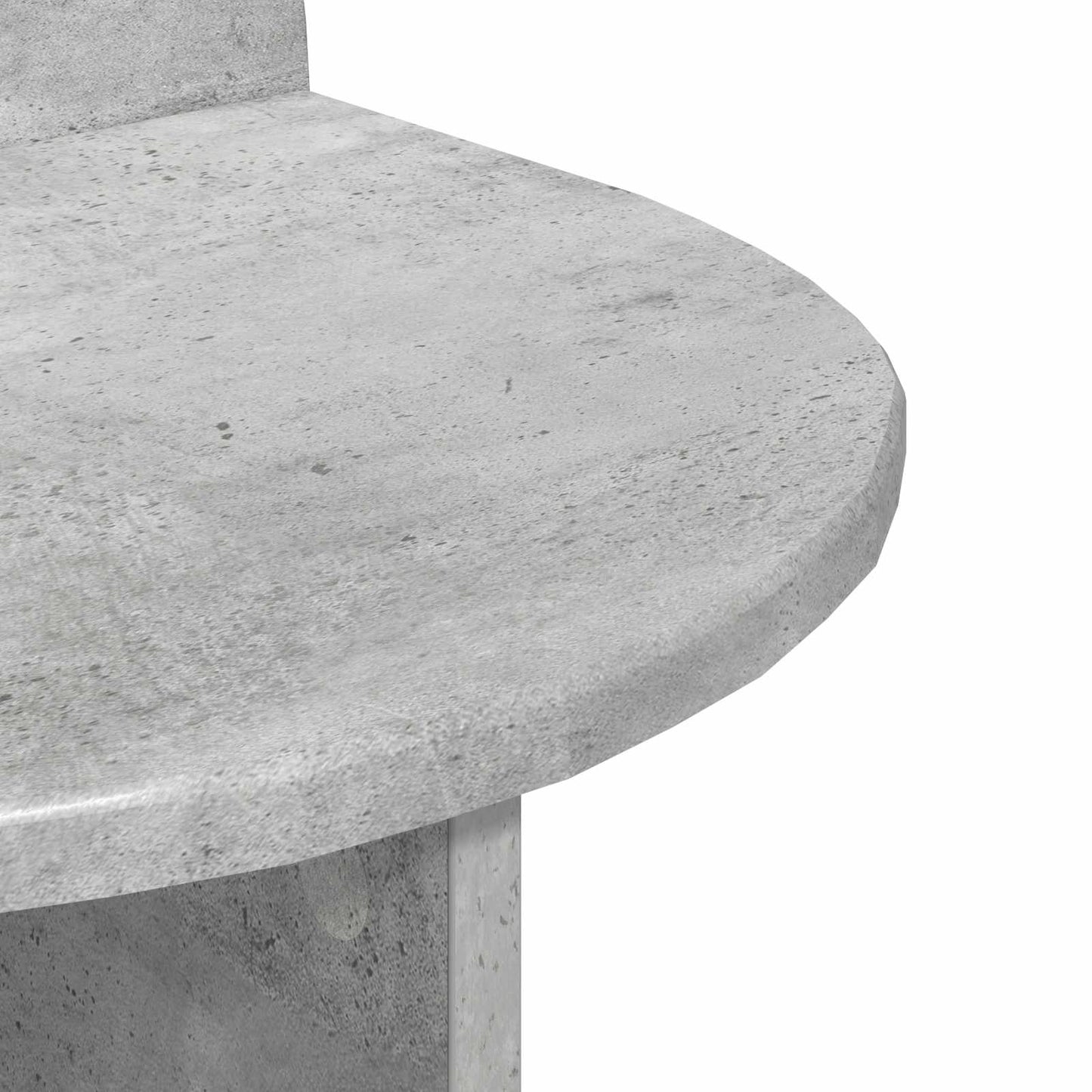 Sengebord 2 pcs Betongrå 40 x 35,5 x 45,5 cm Konstrueret træ