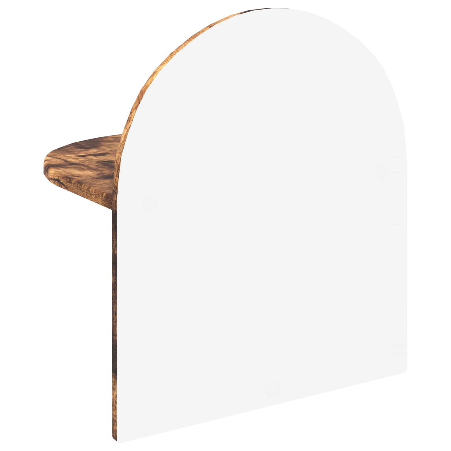 Sengebord 2 pcs Røget eg 40 x 35,5 x 45,5 cm Konstrueret træ