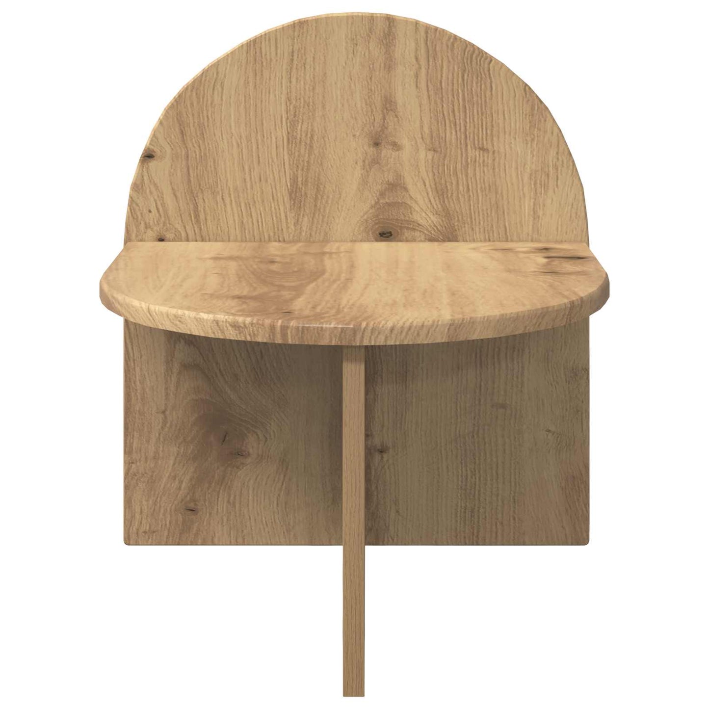 Sengebord 2 stk. Artisan-eg 40 x 35,5 x 45,5 cm Konstrueret træ