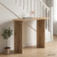 Konsolbord Artisan-eg 100 x 39,5 x 75 cm Konstrueret træ