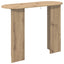 Konsolbord Artisan-eg 100 x 39,5 x 75 cm Konstrueret træ
