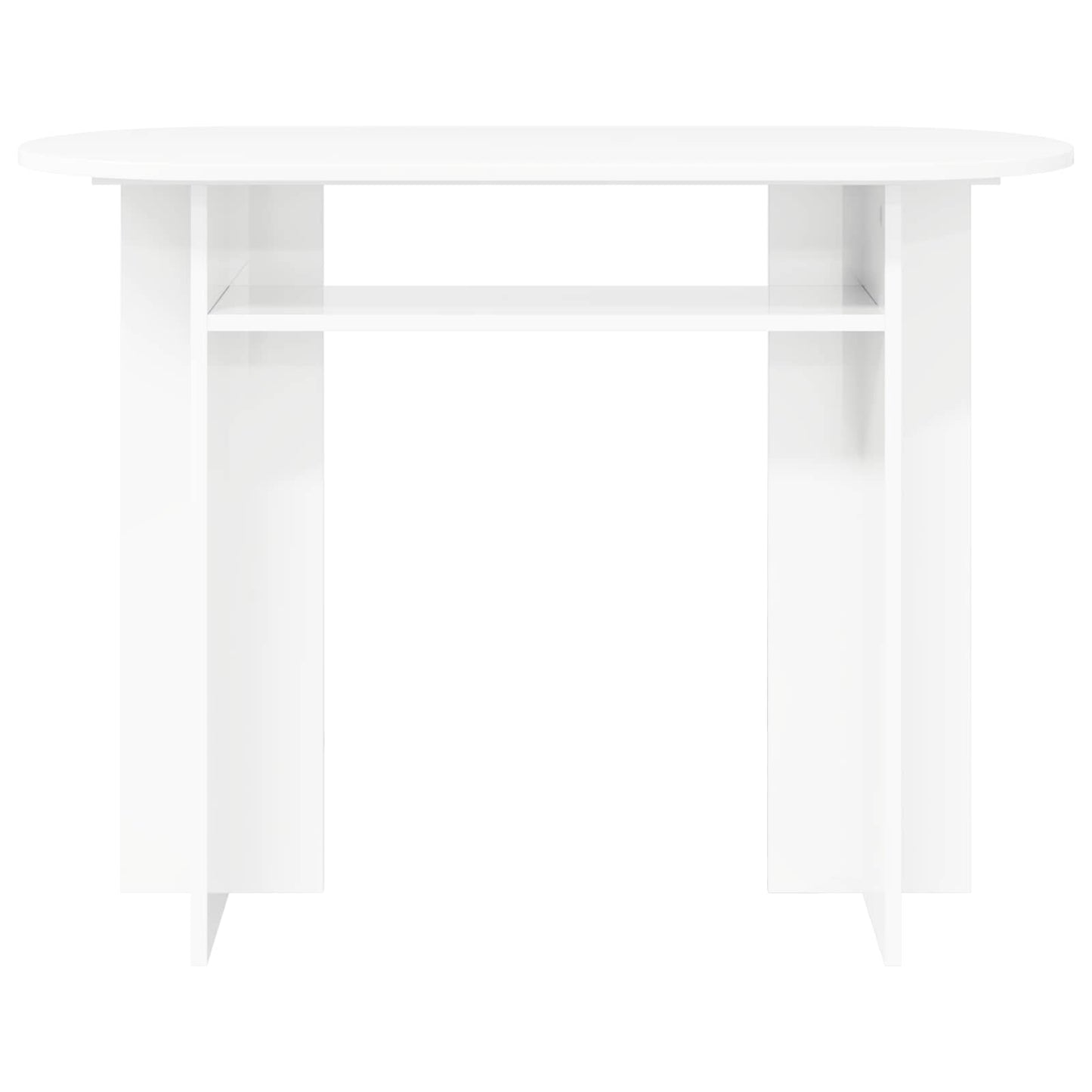 Konsolbord Hvid 100 x 39,5 x 75 cm Konstrueret træ