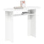 Konsolbord Hvid 100 x 39,5 x 75 cm Konstrueret træ