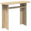 Konsolbord Sonoma-eg 100 x 39,5 x 75 cm Konstrueret træ
