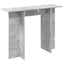Konsolbord Betongrå 100 x 30 x 75 cm Konstrueret træ