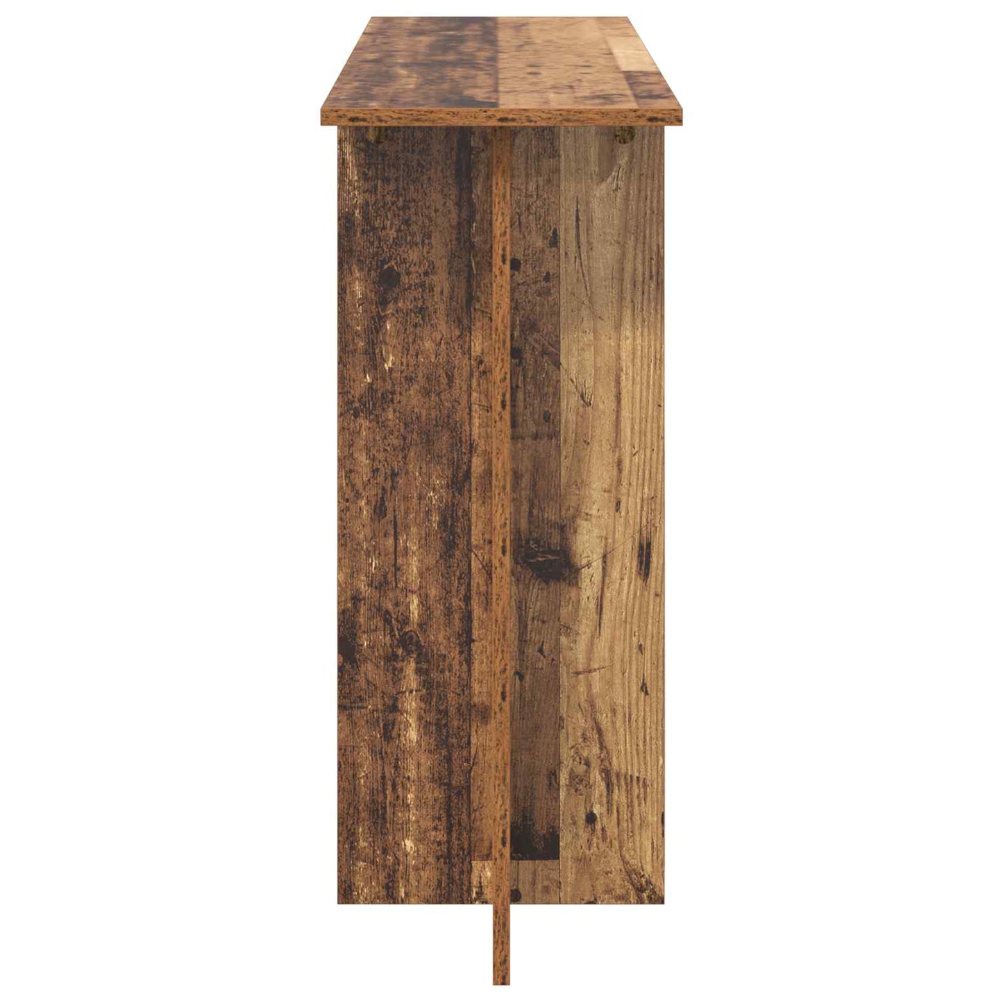 Konsolbord Gammelt træ 100 x 30 x 75 cm Konstrueret træ