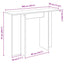 Konsolbord Gammelt træ 100 x 30 x 75 cm Konstrueret træ